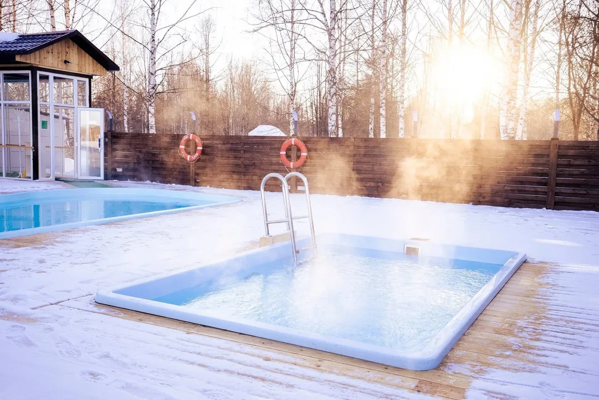 Композитный бассейн Laguna 4 — установка в Петрозаводске