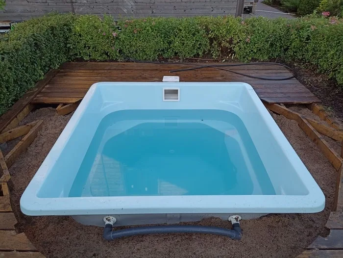 Композитная купель Laguna 2 — установка в Петрозаводске