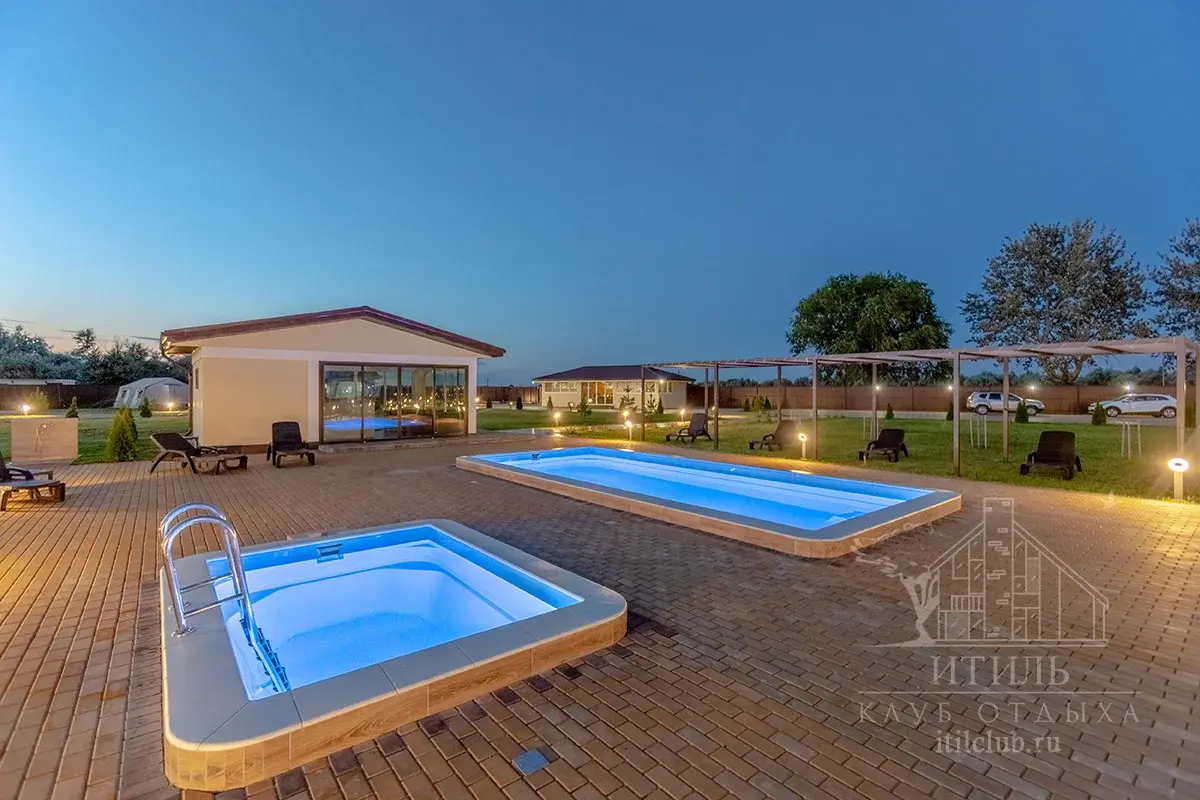 Композитная купель Laguna 3 — установка в Петрозаводске